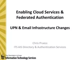 Enabling Cloud Services &amp; Federated Authentication UPN &amp; Email Infrastructure Changes