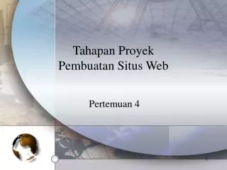 tahapan proyek pembuatan situs web