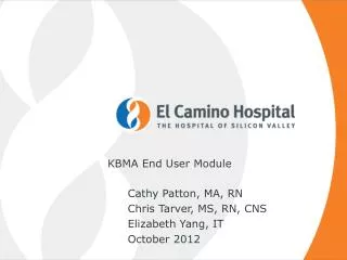 KBMA End User Module