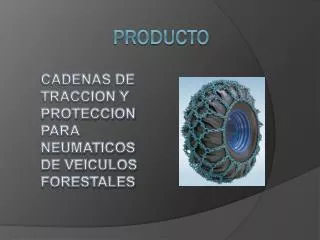 cadenas de traccion y proteccion para neumaticos de veiculos forestales