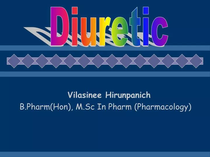 vilasinee hirunpanich b pharm hon m sc in pharm pharmacology