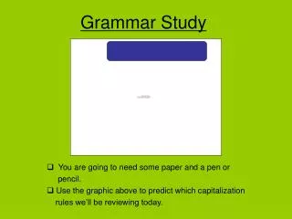 Grammar Study