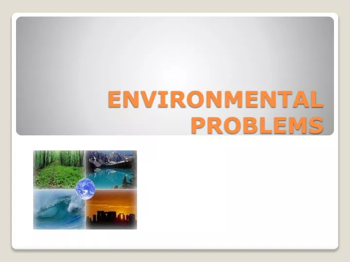 environmental problems