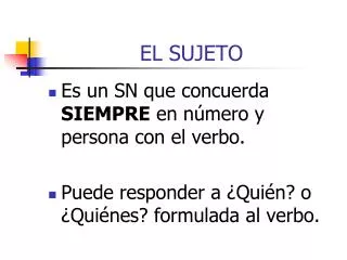 el sujeto