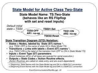 State Model for Active Class Two-State