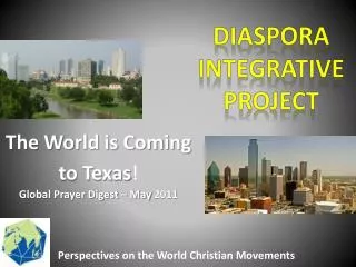 Diaspora Integrative Project