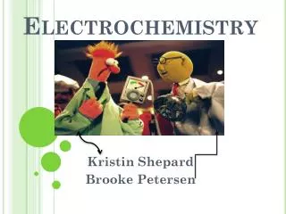 Electrochemistry