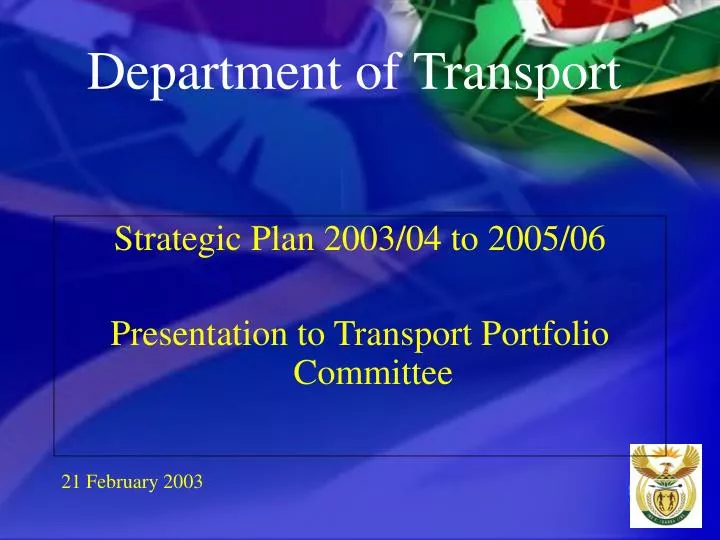 department of transport