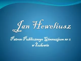 jan heweliusz