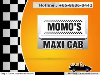 Comfort Maxi Cab Booking Online Singapore