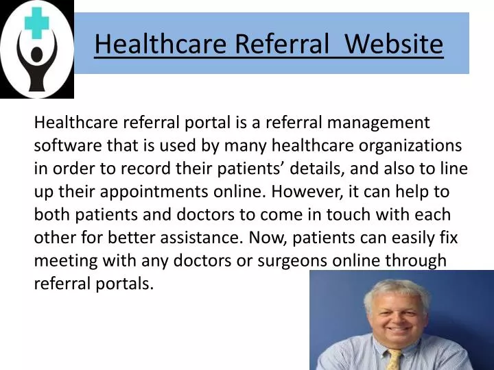 healthcare referral website