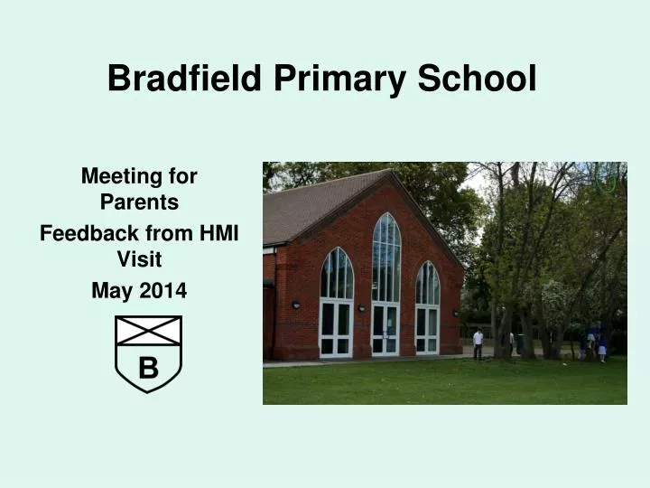 bradfield primary school