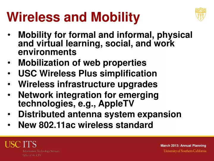 wireless and mobility