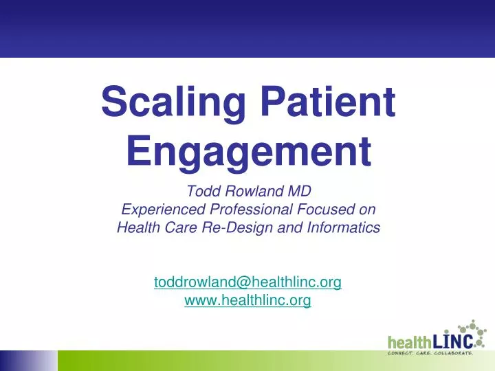 scaling patient engagement