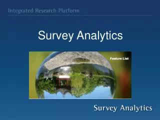 Survey Analytics