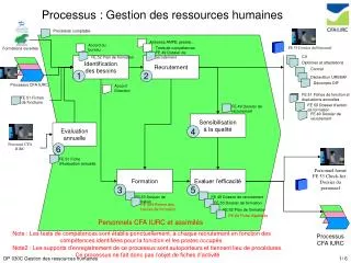 processus gestion des ressources humaines