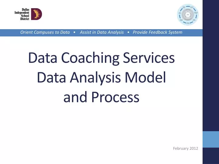 data coaching services data analysis model and process