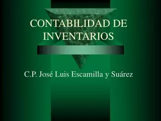 contabilidad de inventarios