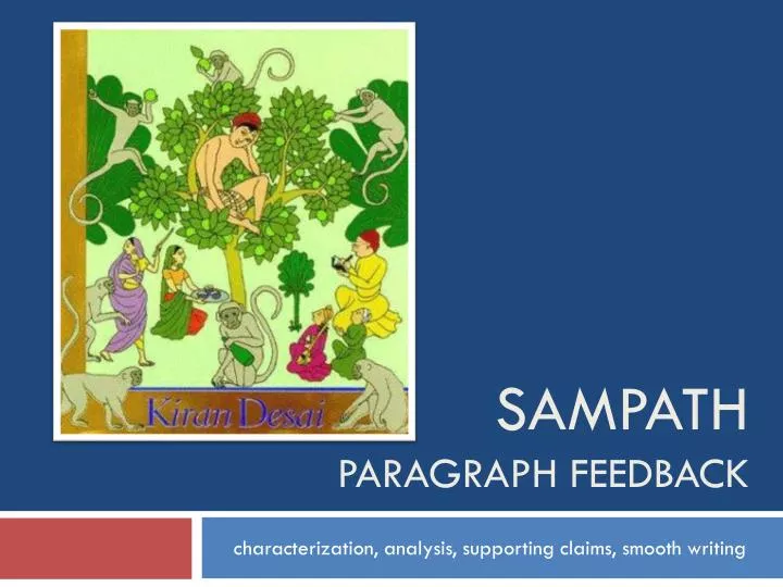 sampath paragraph feedback
