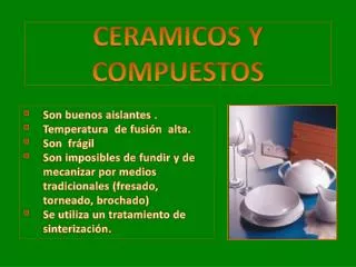 ceramicos y compuestos