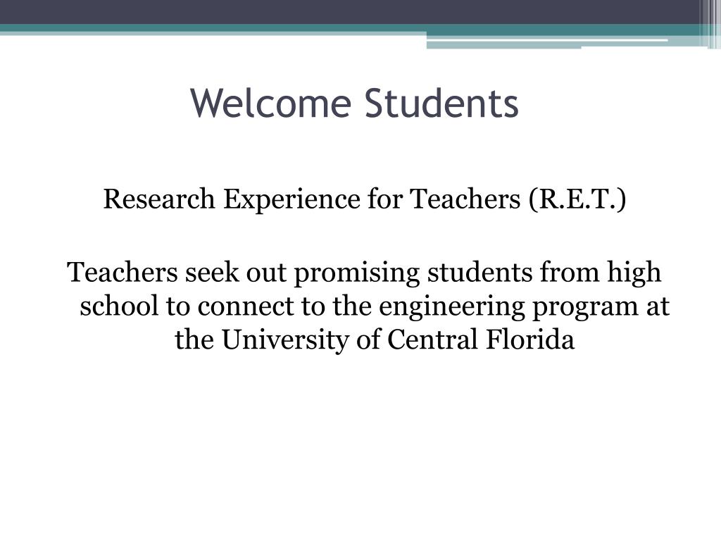 PPT - Welcome Students PowerPoint Presentation, free download - ID:2958495