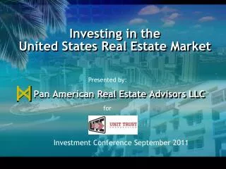 Investing in the United States Real Estate Market