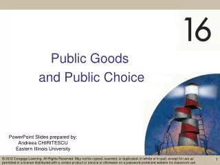 Public Goods and Public Choice