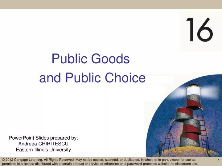 public goods and public choice