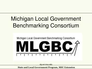 Michigan Local Government Benchmarking Consortium