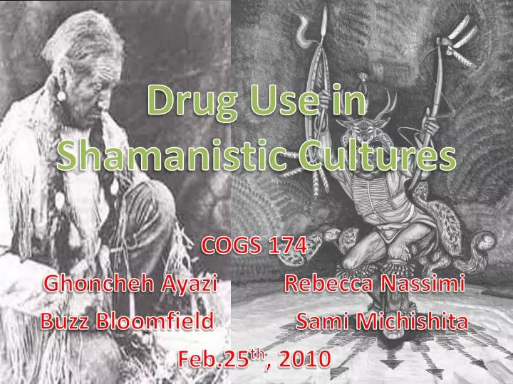 drug use in shamanistic cultures