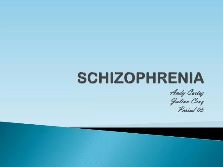 Ppt Schizophrenia Powerpoint Presentation Free Download Id 2958856