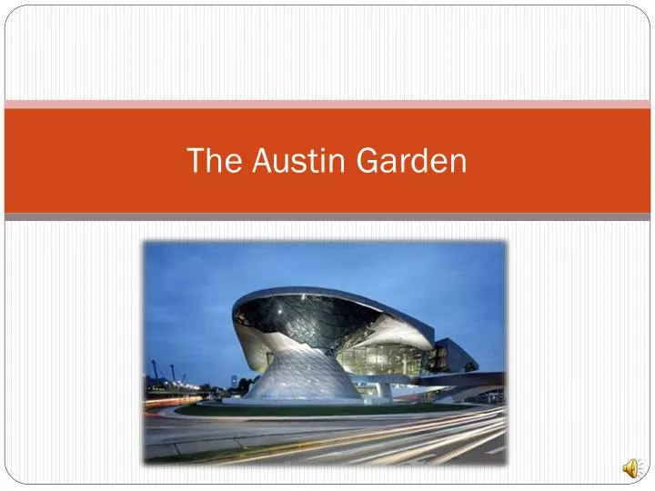 the austin garden