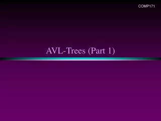 AVL-Trees (Part 1)