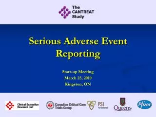 Serious Adverse Event Reporting