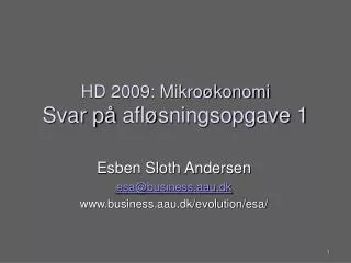 hd 2009 mikro konomi svar p afl sningsopgave 1