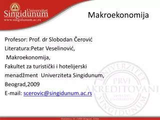 makroekonomija