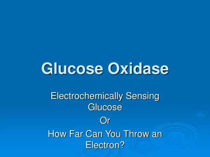 glucose oxidase
