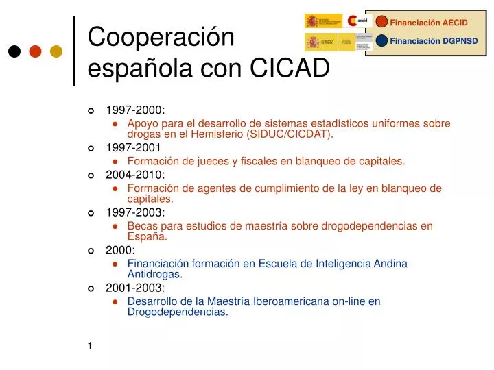 cooperaci n espa ola con cicad