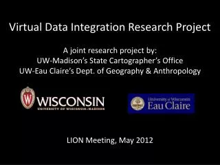 Virtual Data Integration Research Project