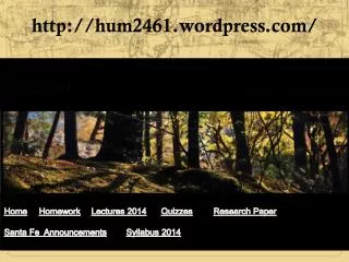 hum2461 Humanities of Latin America