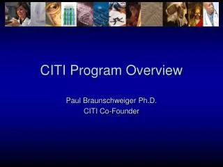 CITI Program Overview