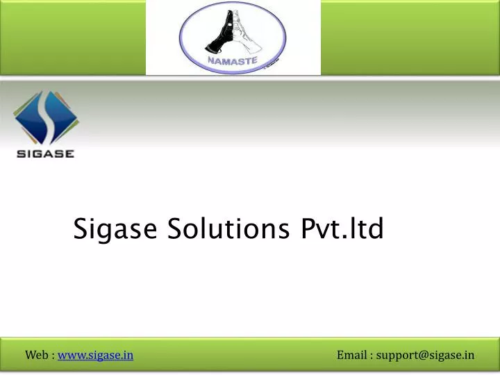 sigase solutions pvt ltd