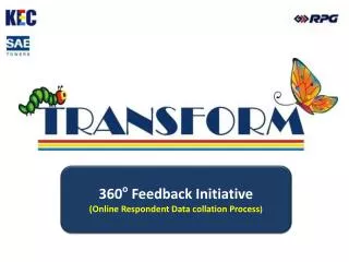 360 o Feedback Initiative (Online Respondent Data collation Process )