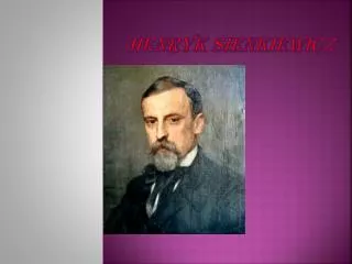 henryk sienkiewicz