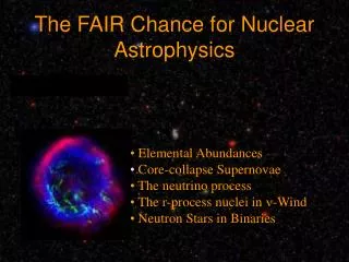 The FAIR Chance for Nuclear Astrophysics