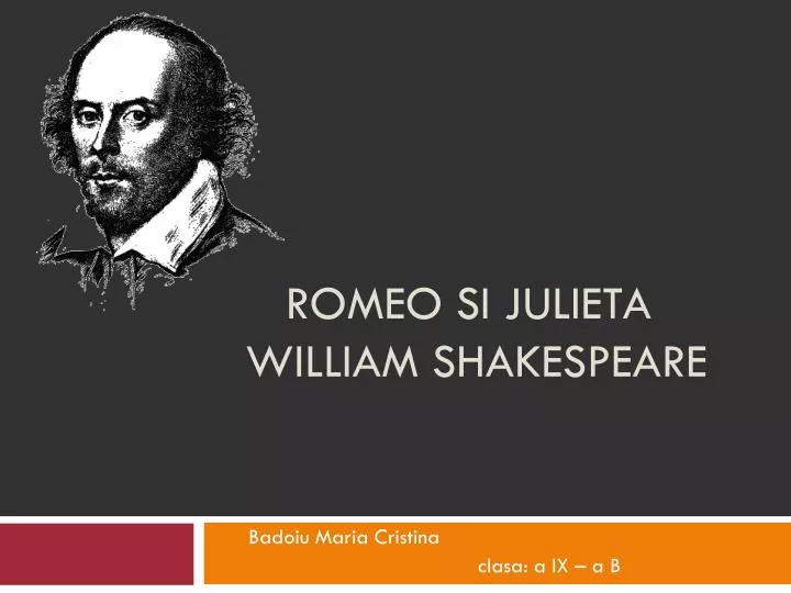 romeo si julieta william shakespeare