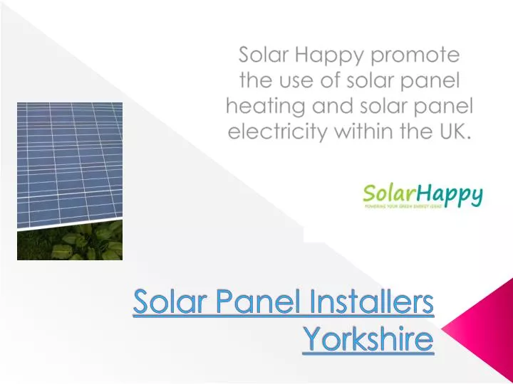 solar panel installers yorkshire