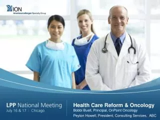 Health Care Reform &amp; Oncology