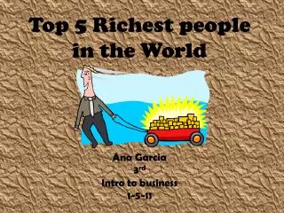 Top 5 Richest people in the World
