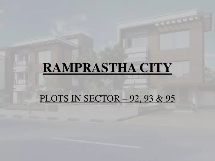 ramprastha city